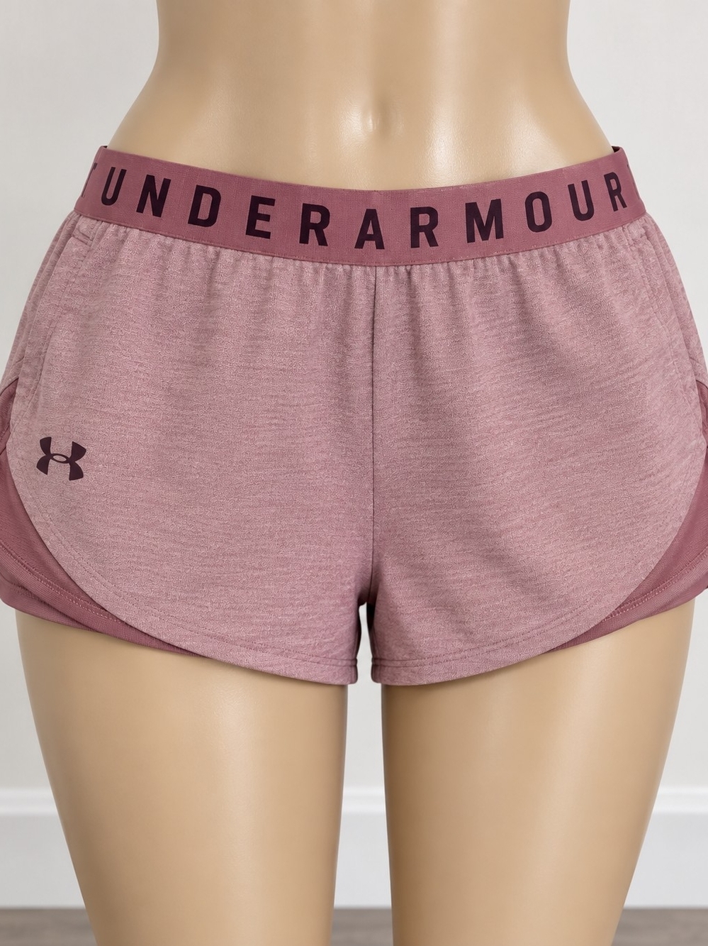 Under Armour Women's Dusty Rose Athletic Shorts